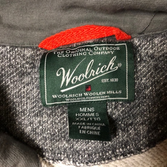 Woolrich 1/4 Zip Pullover - Picture 2 of 4